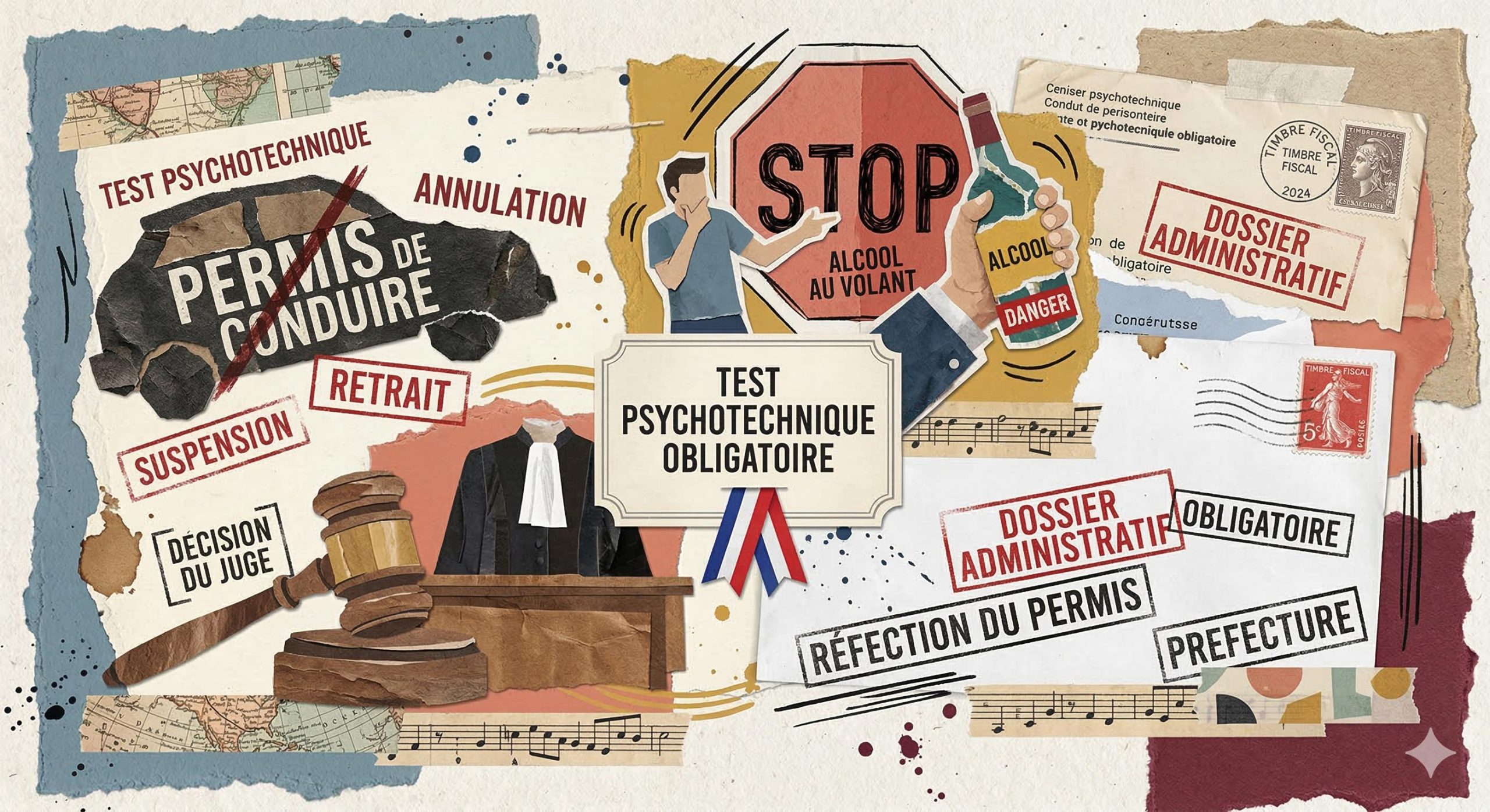 Cas obligatoires test psychotechnique